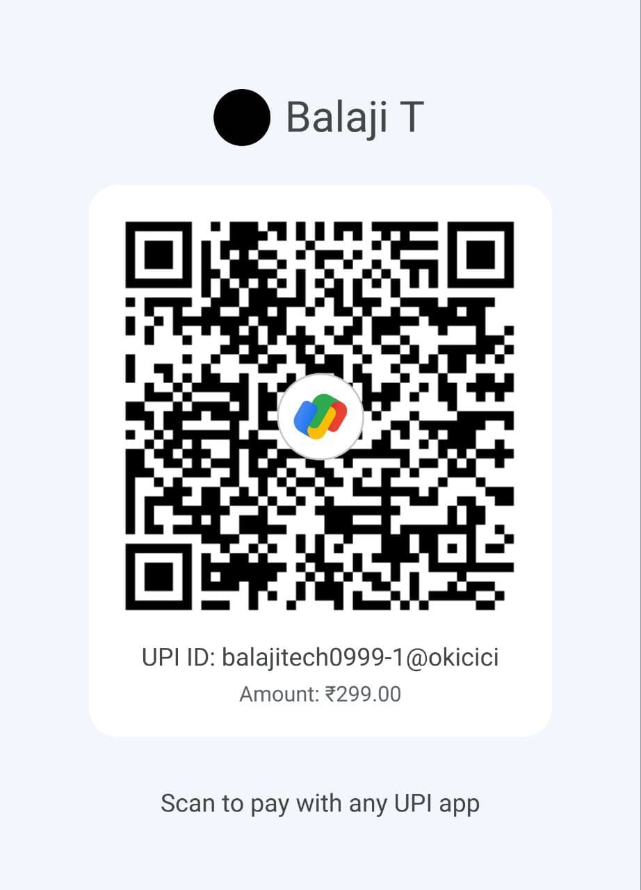 Payment QR code